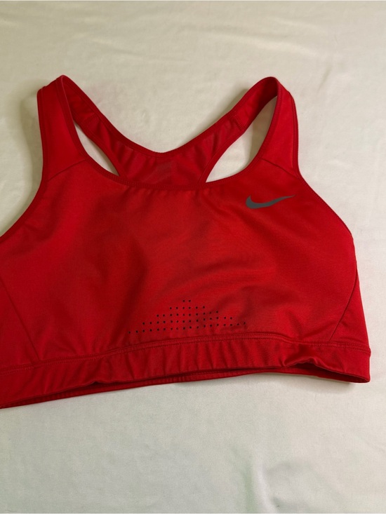 Nike Other - Nike Dri-FIT Red Racerback Sports Bra Women’s Medium High Support Athletic